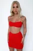 Maxine Skirt - Red sold by Thats So Fetch