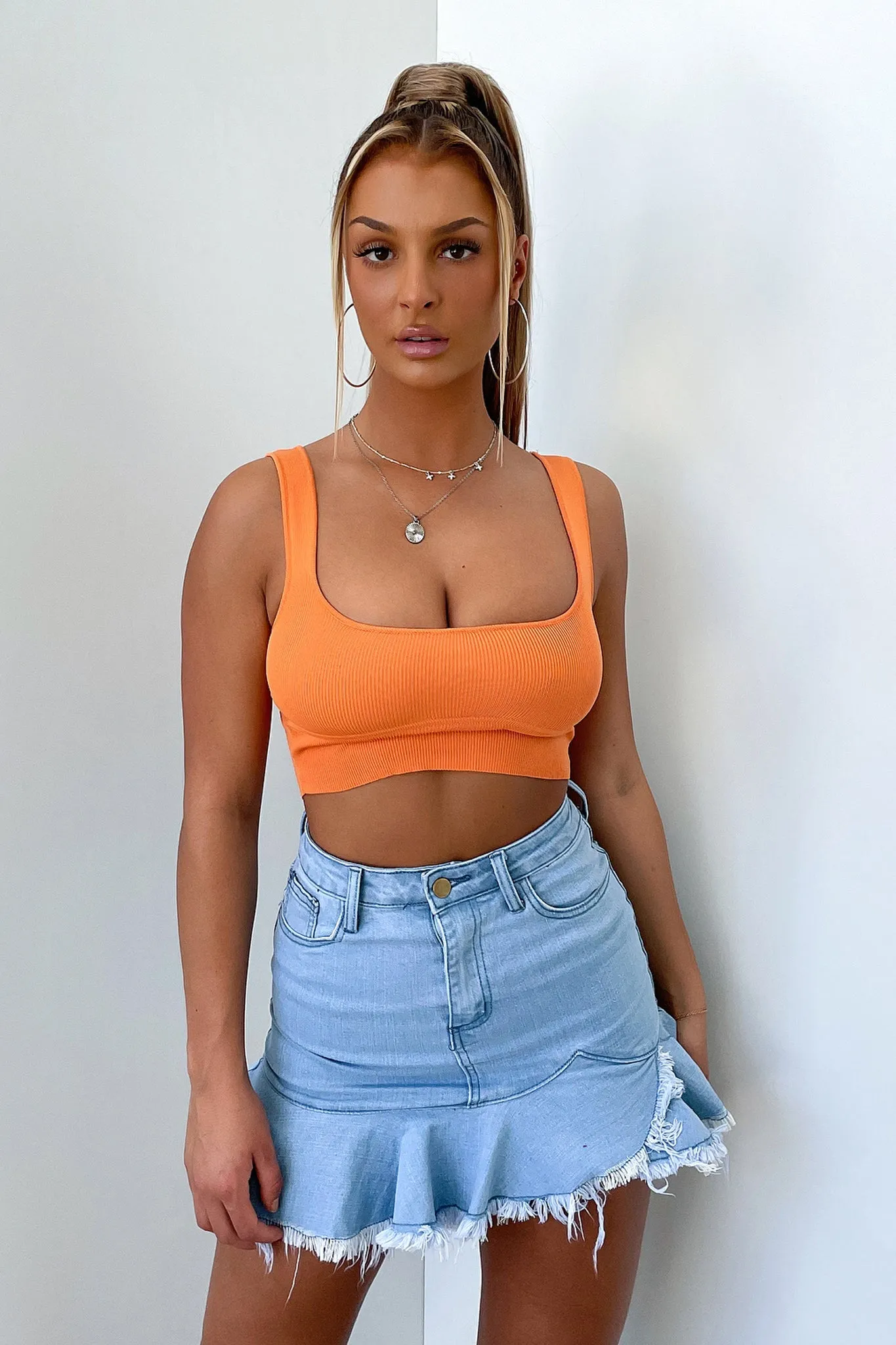 Kalani Crop - Orange sold by Thats So Fetch product image thumbnail 3