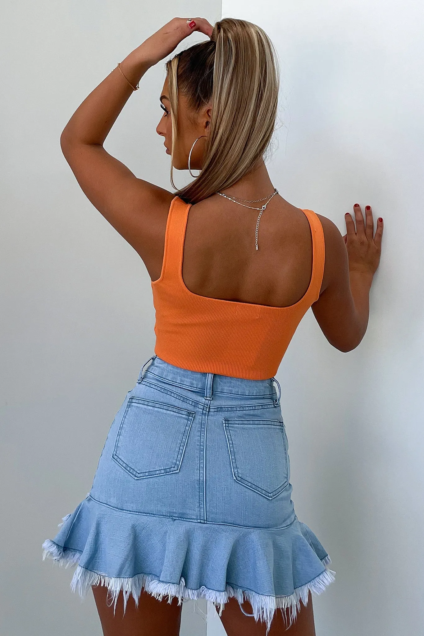Kalani Crop - Orange sold by Thats So Fetch product image thumbnail 4