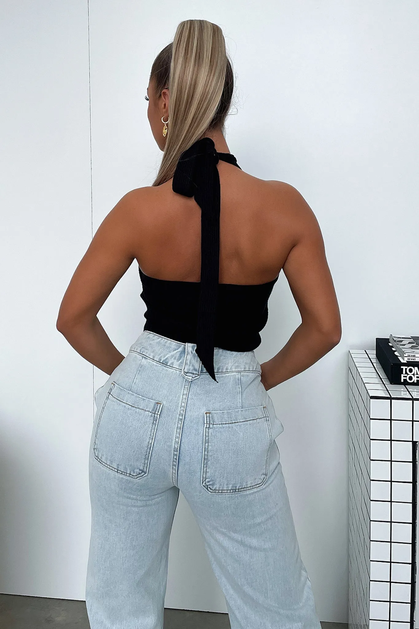 Shauna Knit Top - Black sold by Thats So Fetch product image thumbnail 4