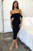 Lucinda Midi Dress - Black sold by Thats So Fetch