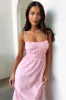 Mik Midi Dress - Pink sold by Thats So Fetch