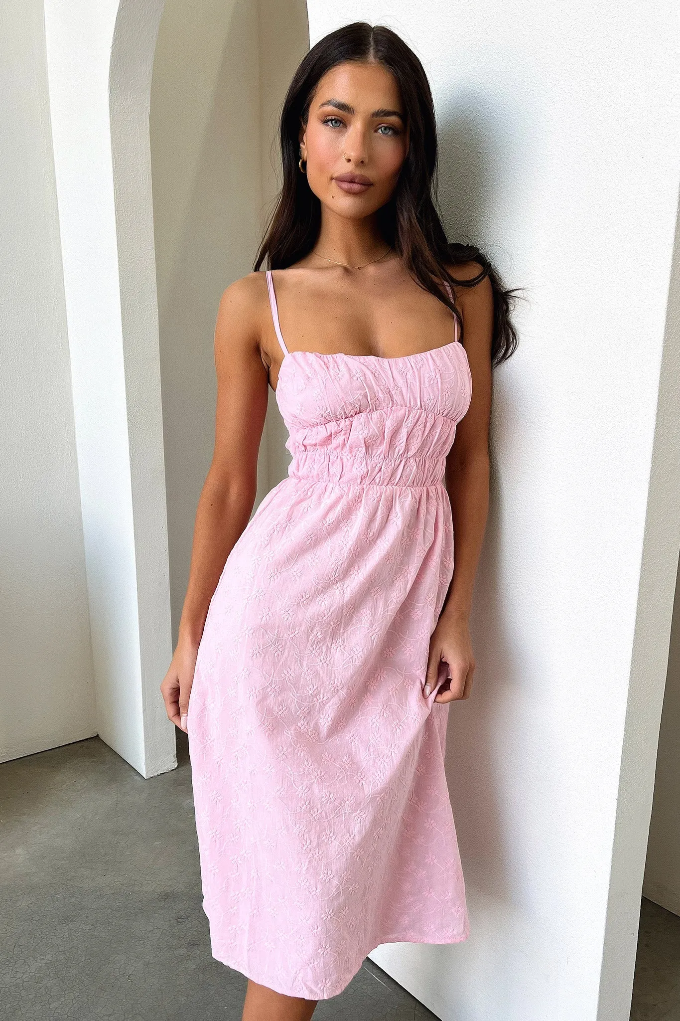 Mik Midi Dress - Pink sold by Thats So Fetch product image thumbnail 3