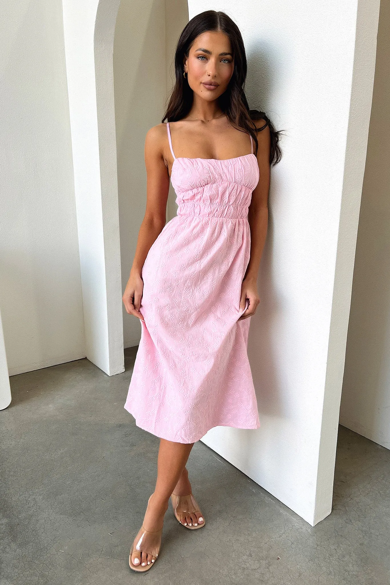 Mik Midi Dress - Pink sold by Thats So Fetch product image thumbnail 4