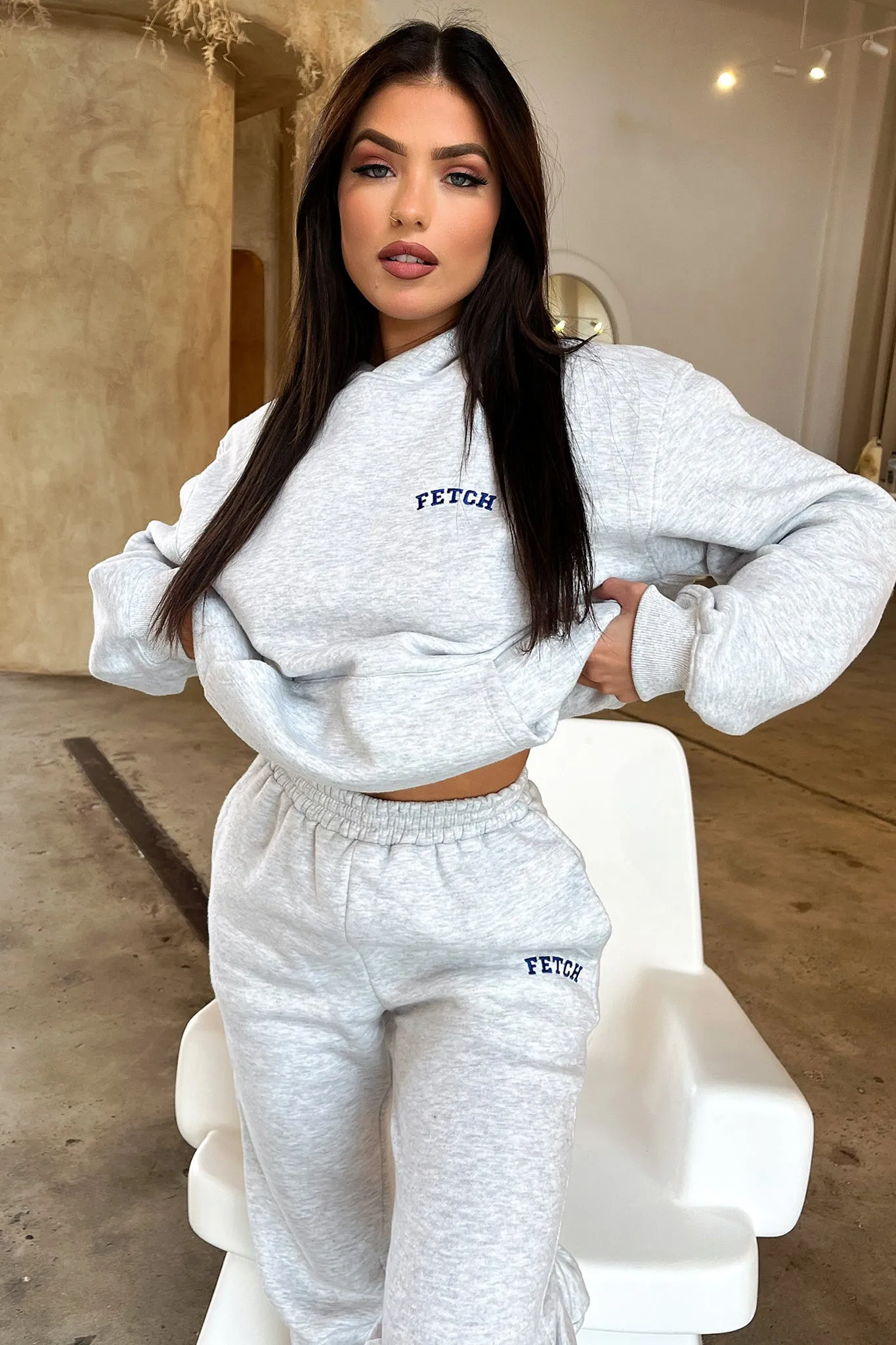 Fetch University Hoodie - Grey sold by Thats So Fetch product image thumbnail 3