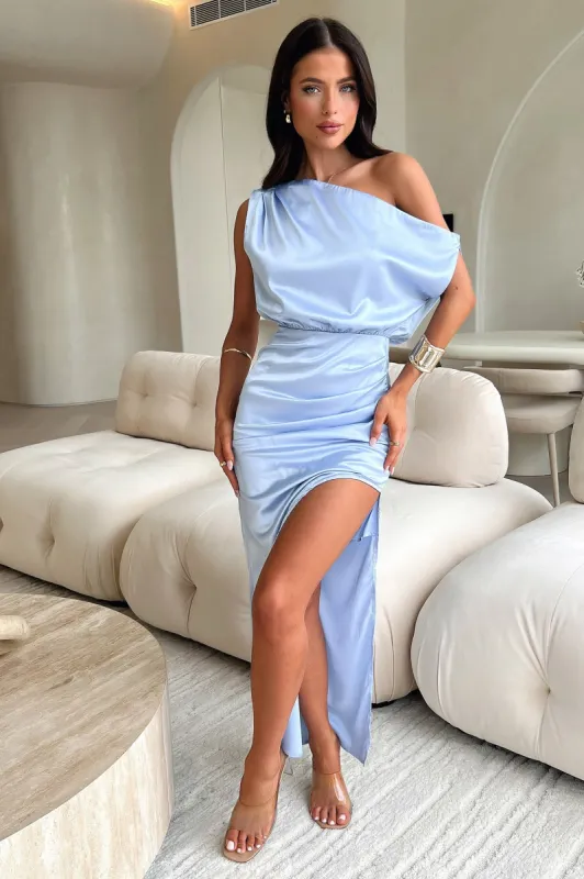 Gera Midi Dress - Cornflower Blue made by Thats So Fetch