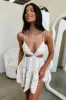 Madelyn Cut Out Mini Dress - Rose Floral sold by Thats So Fetch