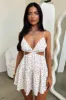 Madelyn Cut Out Mini Dress - Rose Floral sold by Thats So Fetch