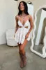 Madelyn Cut Out Mini Dress - Rose Floral sold by Thats So Fetch