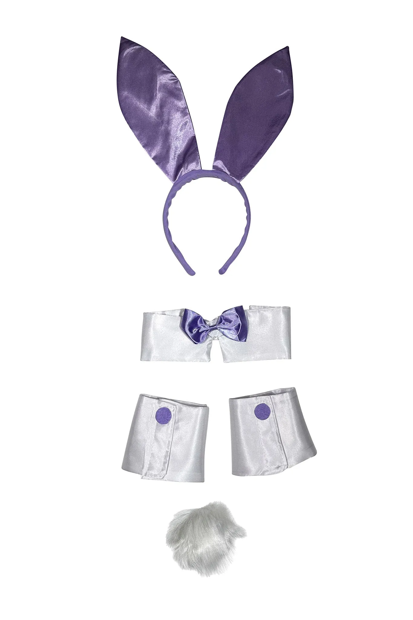 5 Piece Bunny Accessory Kit - Purple sold by Thats So Fetch product image thumbnail 2