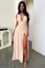 Elenor Maxi Dress - Champagne sold by Thats So Fetch