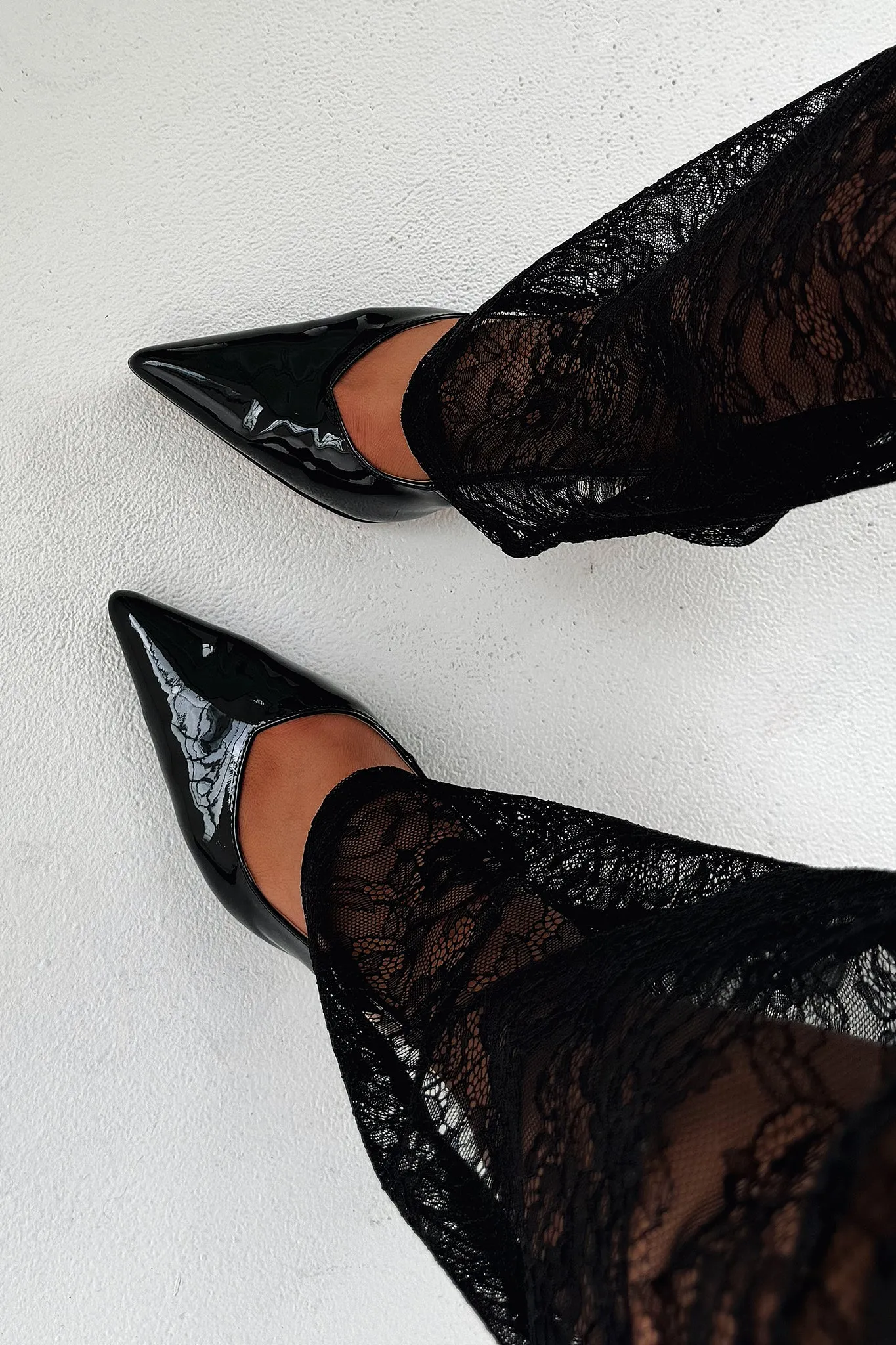 Elsa Heels - Black sold by Thats So Fetch