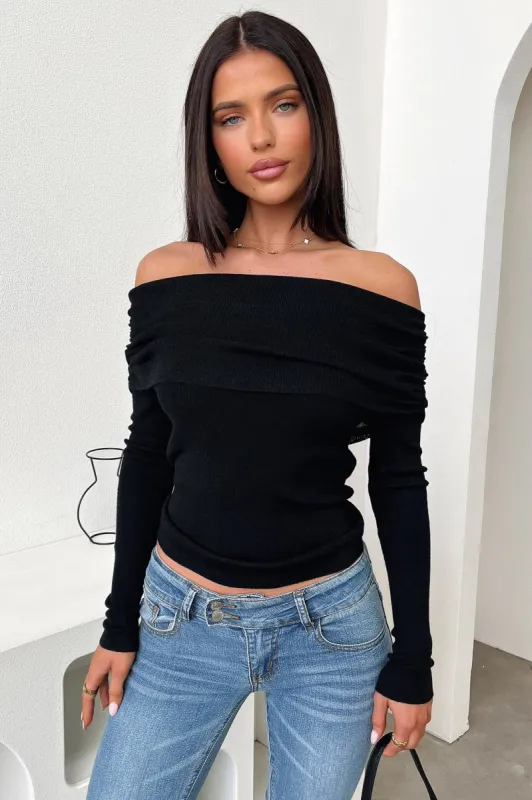 Elsie Knit - Black sold by Thats So Fetch