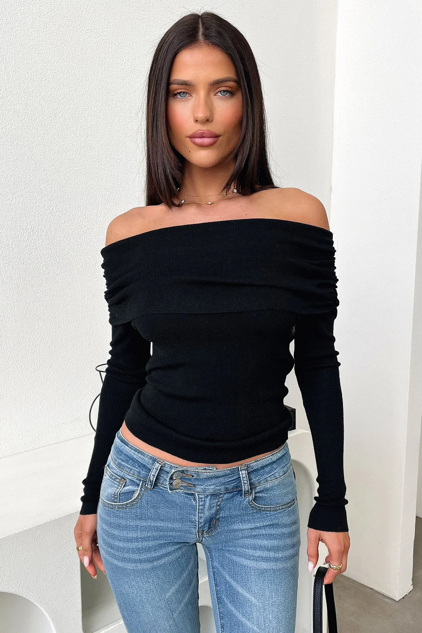 Elsie Knit - Black sold by Thats So Fetch product image thumbnail 3