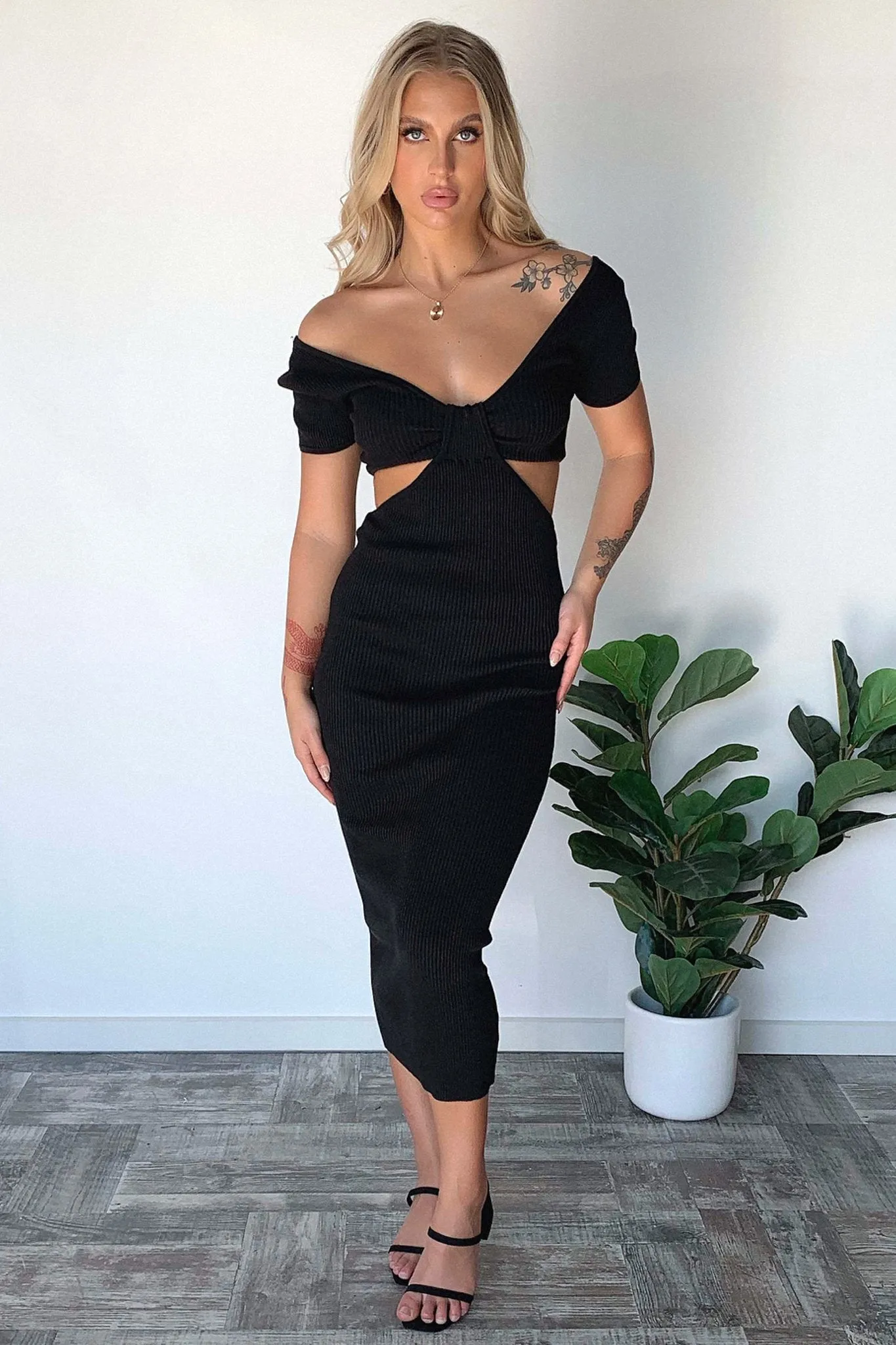 Jenner Maxi Dress - Black sold by Thats So Fetch product image thumbnail 5