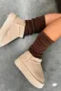 Nila Leg Warmers - Brown sold by Thats So Fetch