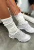 Nila Leg Warmers - White sold by Thats So Fetch