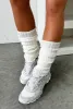 Nila Leg Warmers - White sold by Thats So Fetch