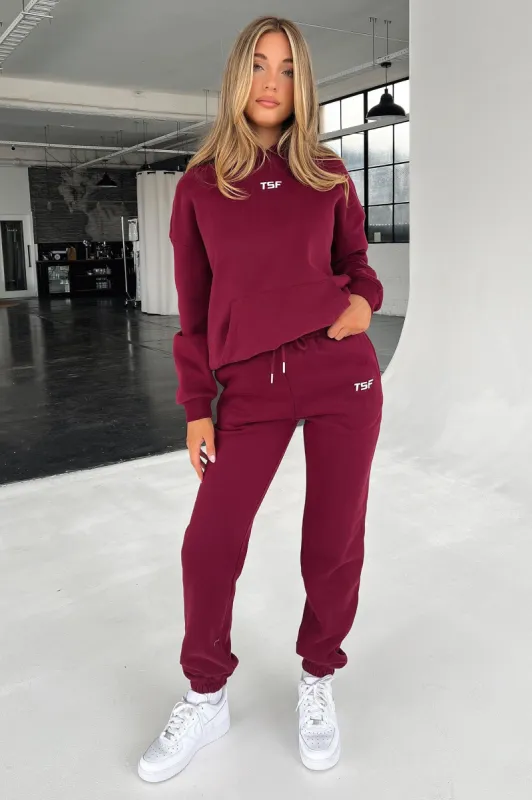 Kaztek Sweatpants - Maroon sold by Thats So Fetch