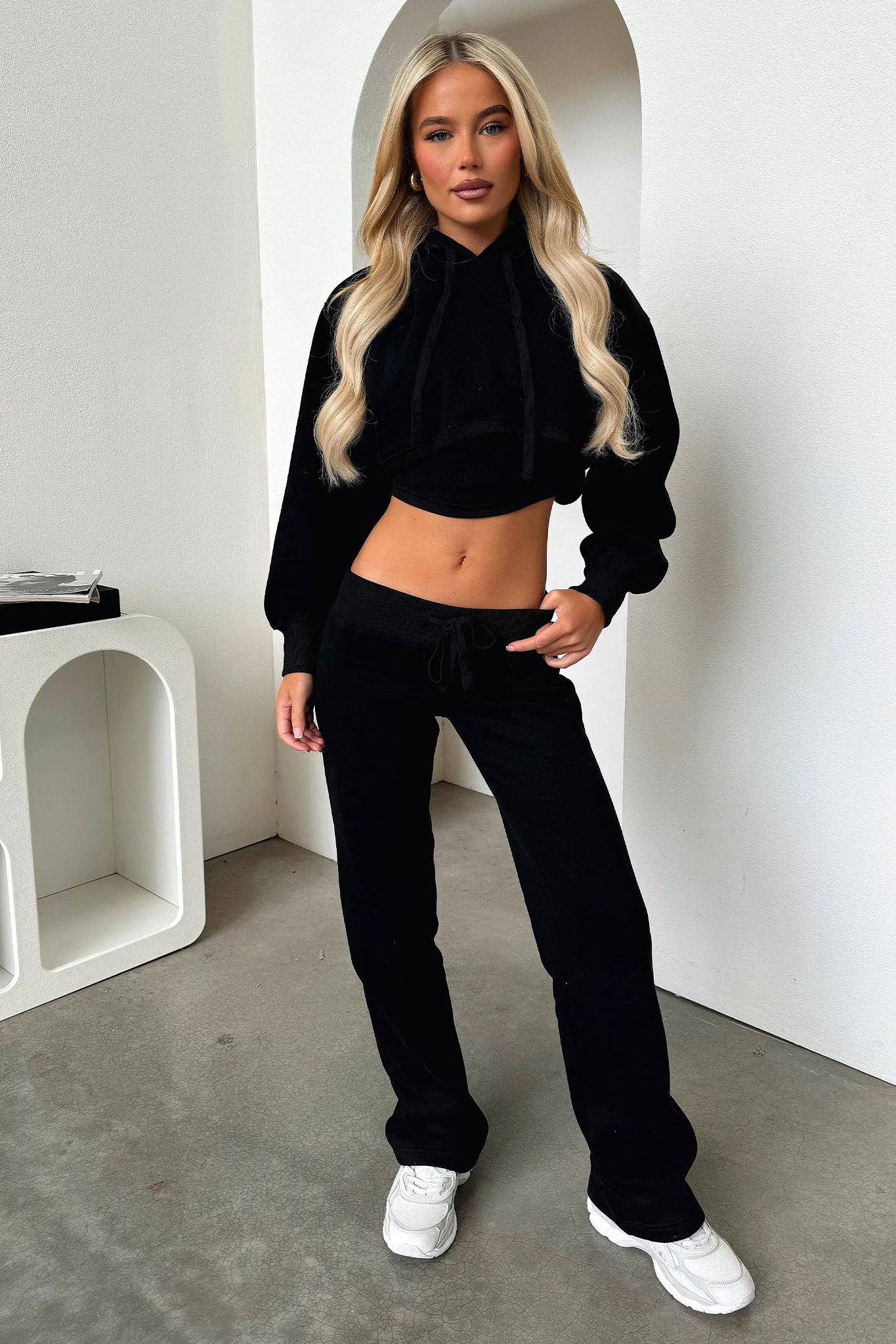 Zaina Low Rise Sweatpants - Black sold by Thats So Fetch