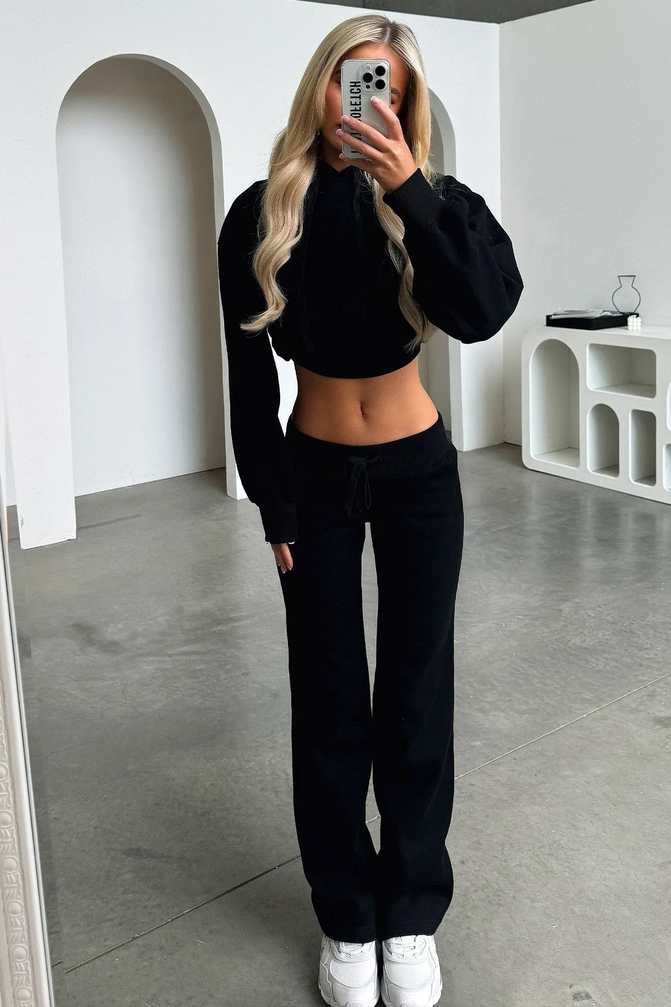Zaina Low Rise Sweatpants - Black sold by Thats So Fetch product image thumbnail 4