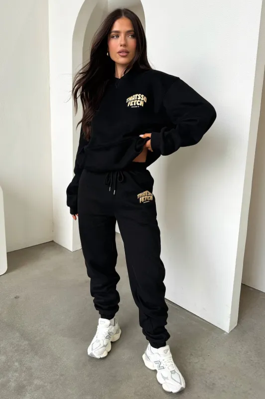 Series 5 Sweatpants - Black/Gold sold by Thats So Fetch