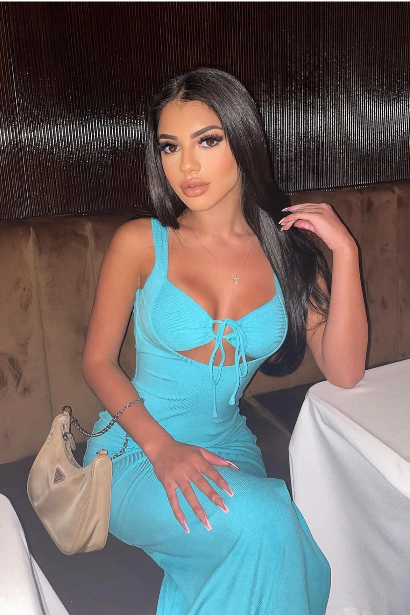 Romania Maxi Dress - Turquoise sold by Thats So Fetch