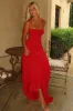 Anais Tiered Ruffle Maxi Dress - Red sold by Thats So Fetch