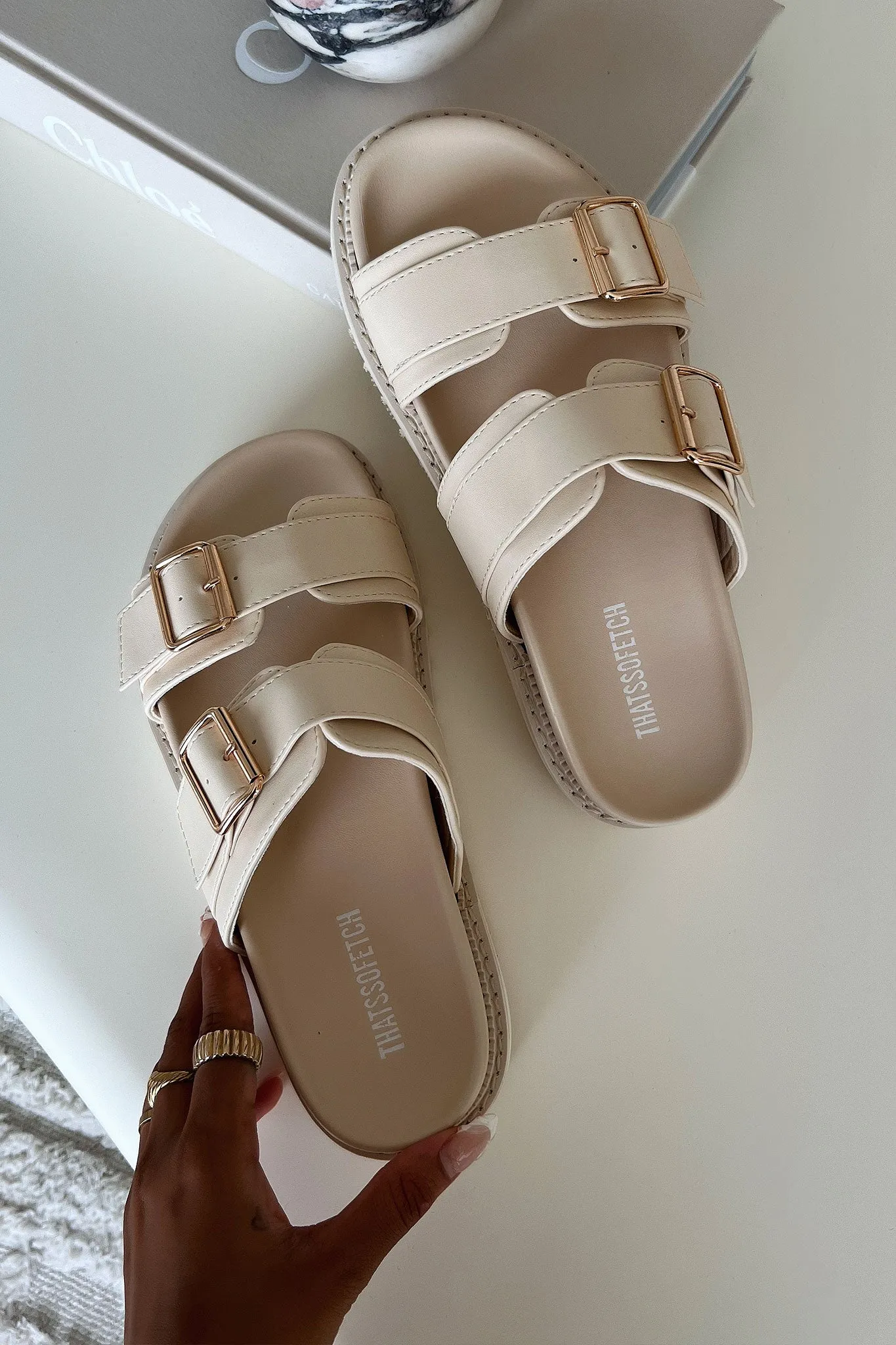Capri Sandals - Nude sold by Thats So Fetch product image thumbnail 2