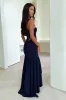 Thalassa Strapless Corset Maxi Dress - Navy sold by Thats So Fetch
