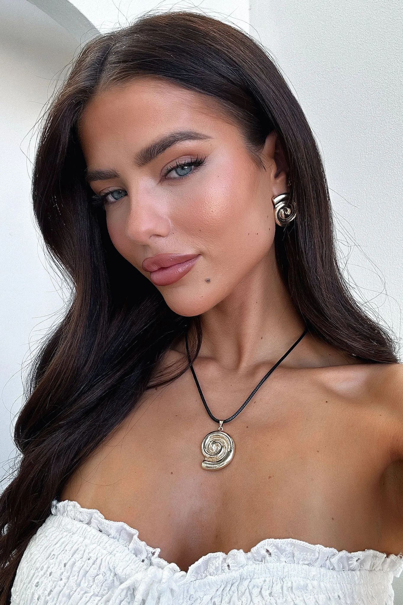 Cove Earrings - Gold sold by Thats So Fetch product image thumbnail 2