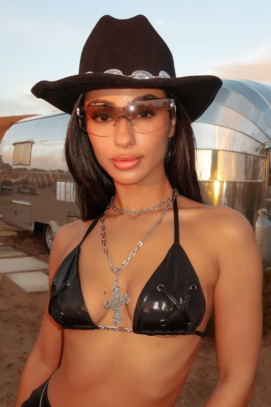 Gage Necklace - Silver sold by Thats So Fetch