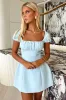Arlette Mini Dress - Blue sold by Thats So Fetch