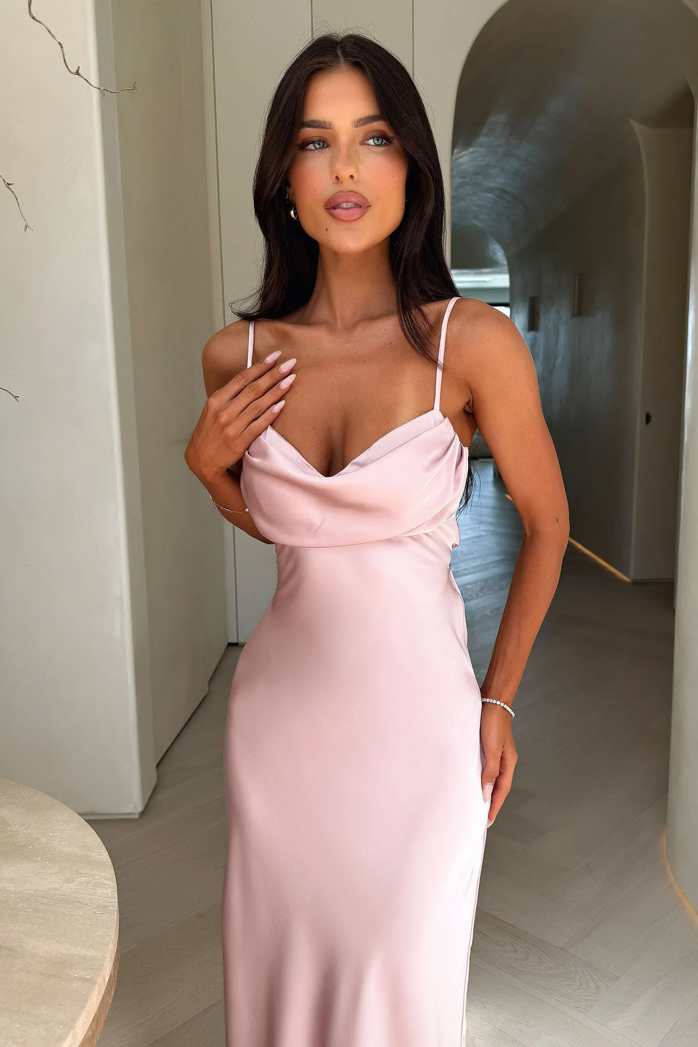 Novella Maxi Dress - Pink sold by Thats So Fetch product image thumbnail 2
