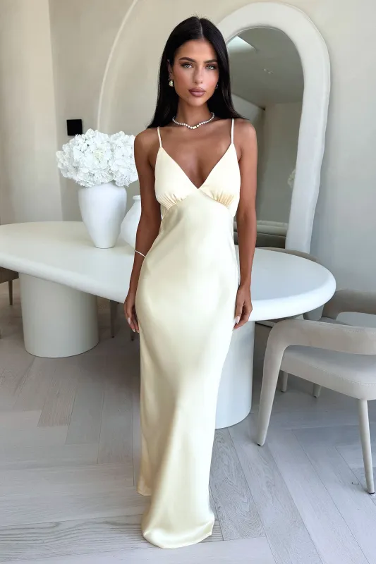 Sabilla Maxi Dress - Yelllow sold by Thats So Fetch