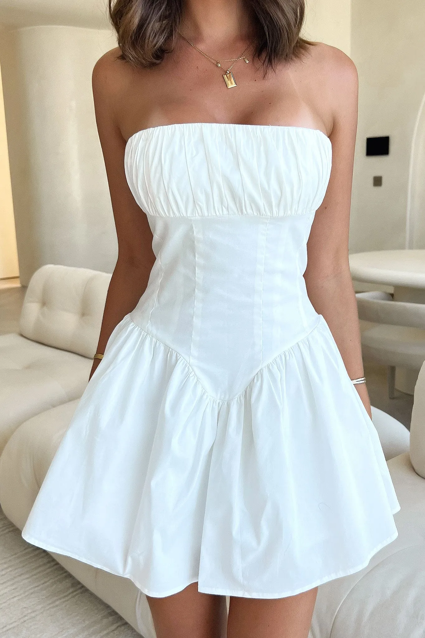 Colette Dress - White sold by Thats So Fetch product image thumbnail 2