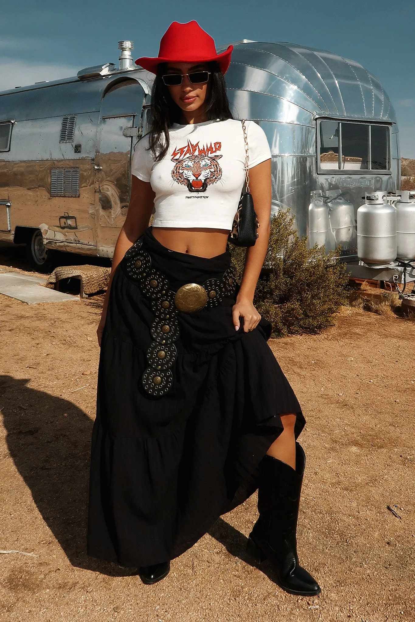 Breeze Maxi Skirt - Black sold by Thats So Fetch product image thumbnail 2