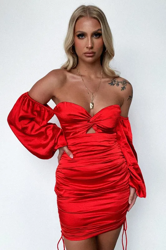 Porche Dress - Red sold by Thats So Fetch