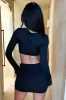 Anesha Crop - Black sold by Thats So Fetch