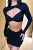 Anesha Crop - Black sold by Thats So Fetch