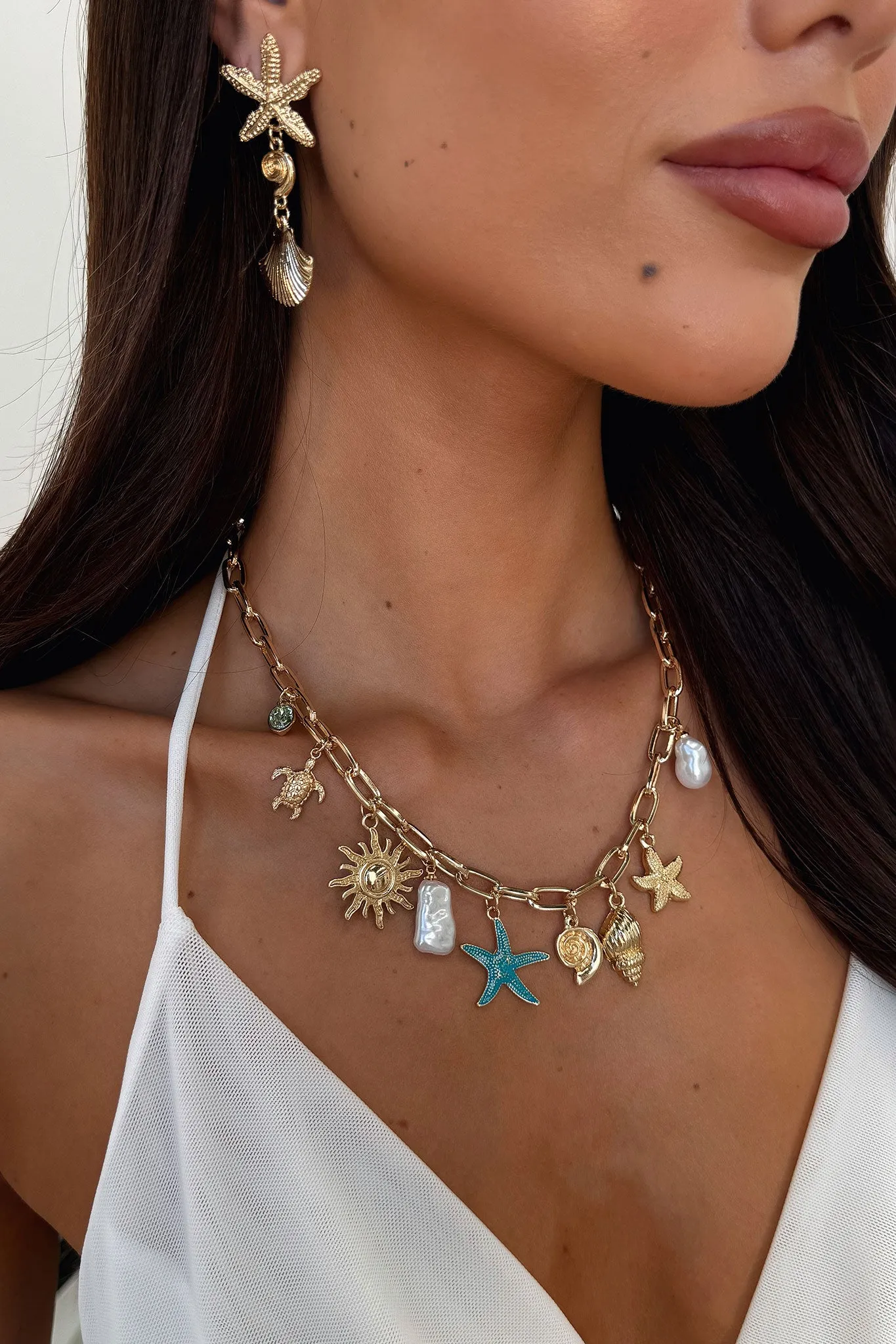 Ariel Earrings - Gold sold by Thats So Fetch product image thumbnail 2