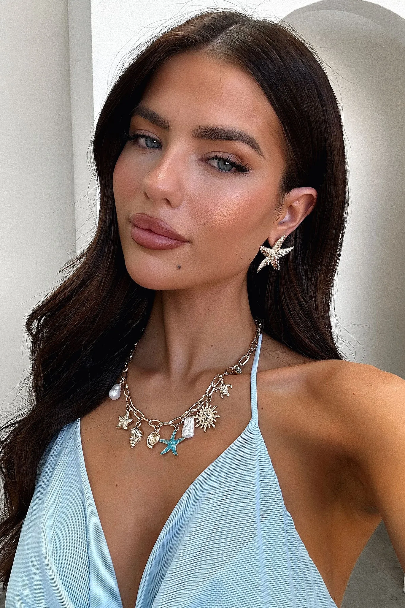 Reef Necklace - Gold sold by Thats So Fetch product image thumbnail 5