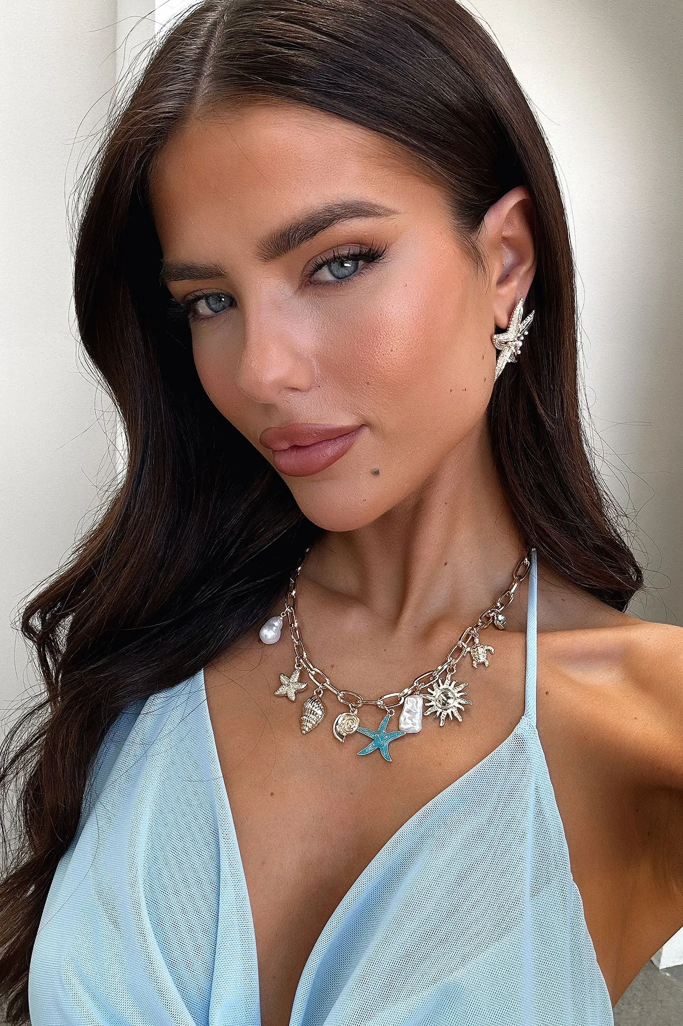 Reef Necklace - Gold sold by Thats So Fetch product image thumbnail 2