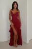 Neva Maxi Dress - Red sold by Thats So Fetch