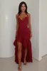 Neva Maxi Dress - Red sold by Thats So Fetch