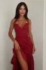 Neva Maxi Dress - Red sold by Thats So Fetch