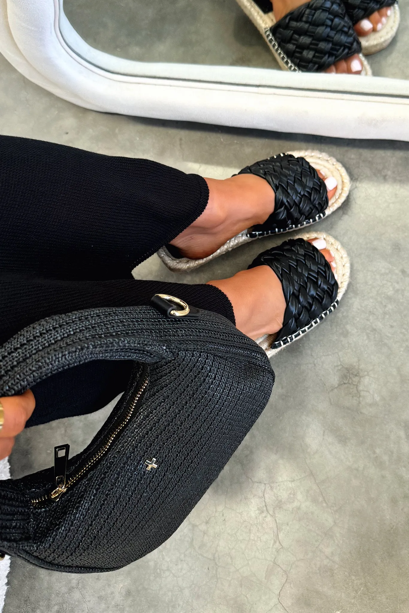 Maldive Slides - Black sold by Thats So Fetch product image thumbnail 5