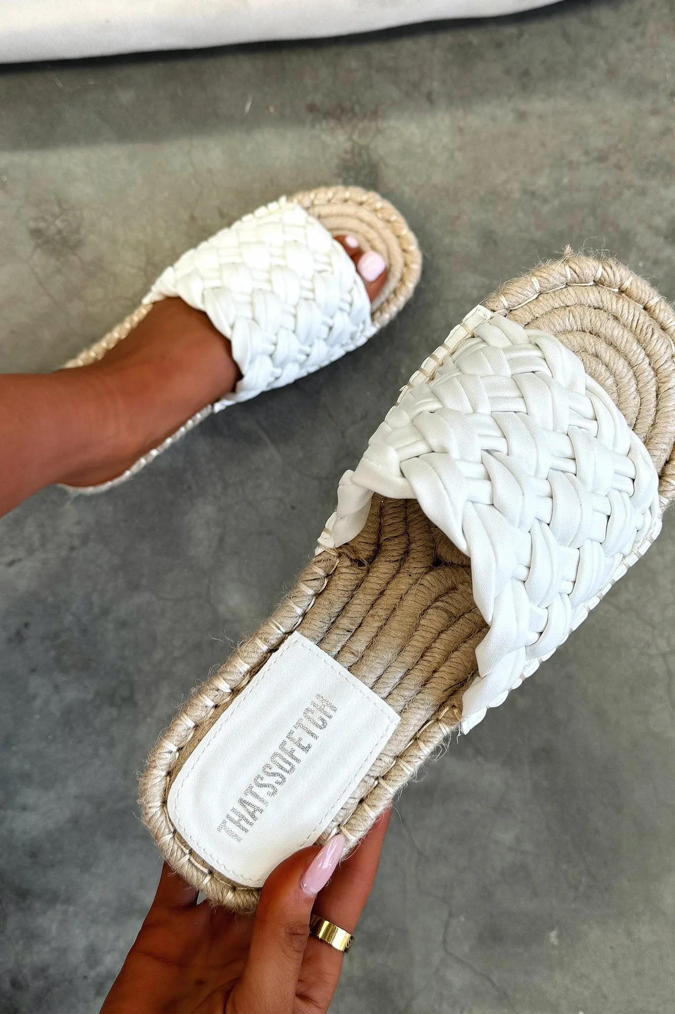 Maldive Slides - White sold by Thats So Fetch product image thumbnail 2