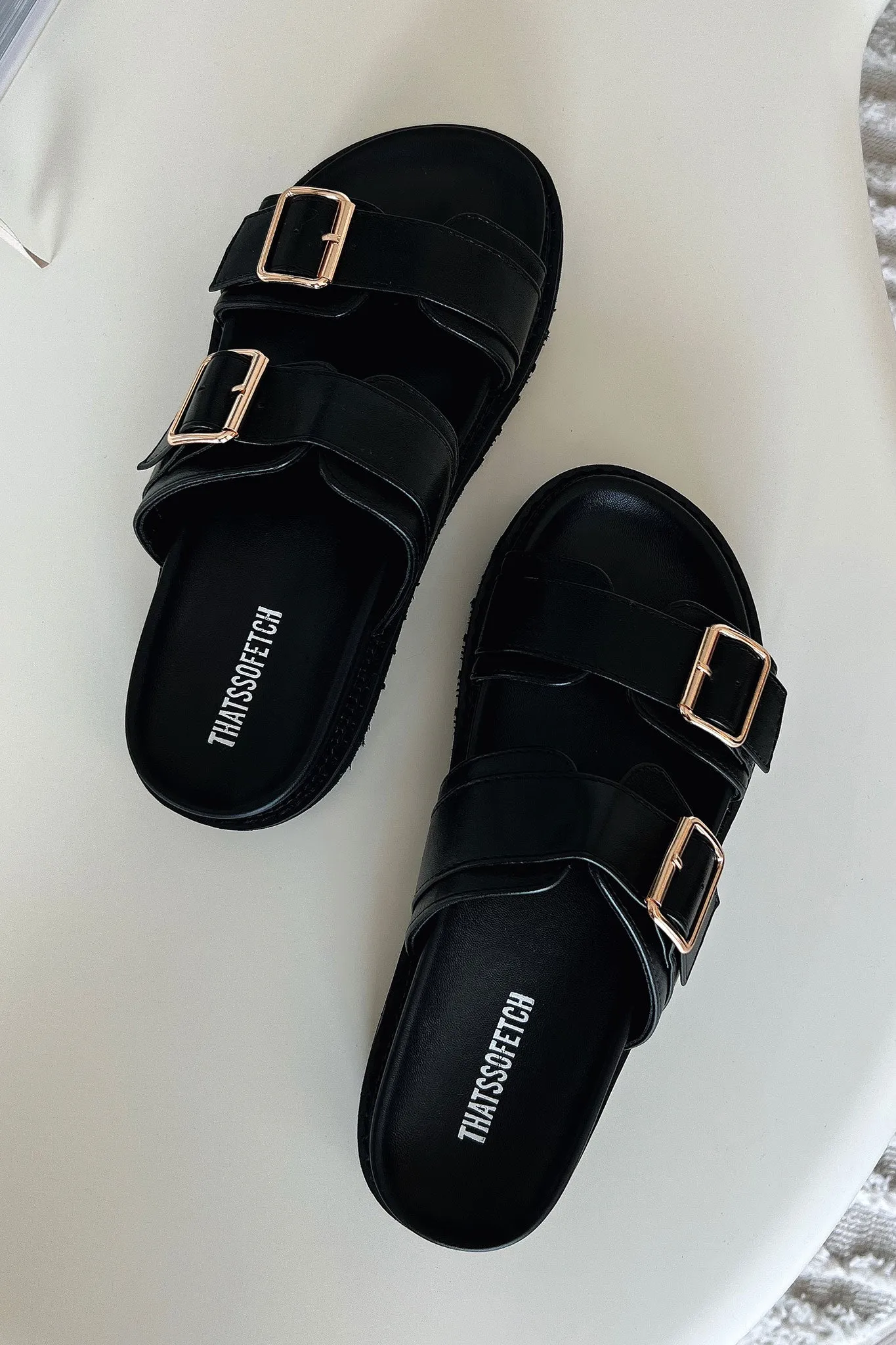 Capri Sandals - Black sold by Thats So Fetch product image thumbnail 5