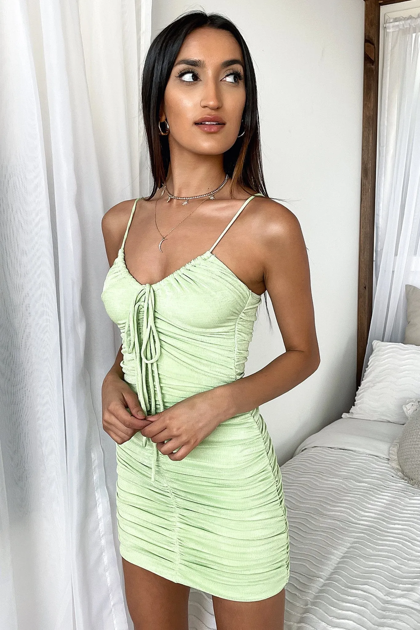 Paula Dress - Green sold by Thats So Fetch product image thumbnail 4